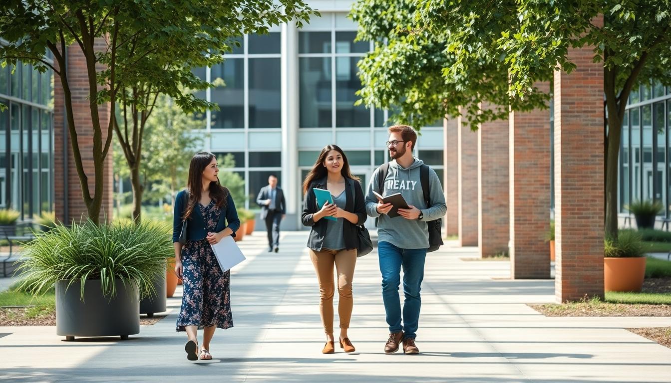 Structured study materials and learning resources on a desk